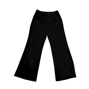 Like New! Zapa Paris Elegant Black Wide-Leg Pants Size 38 / 8